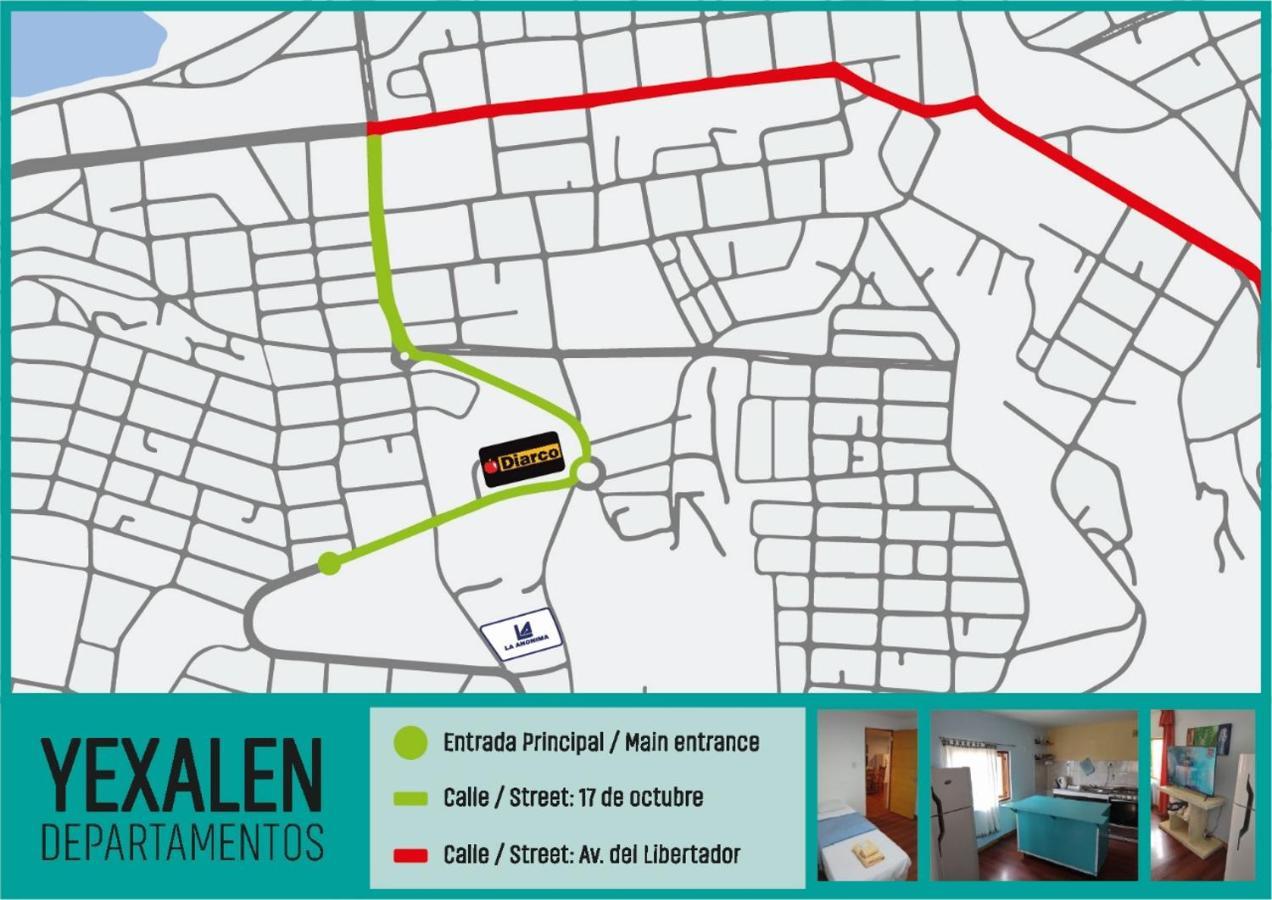 Departamentos Yexalen Pa Leilighet El Calafate Eksteriør bilde